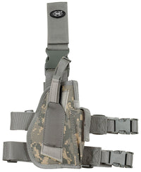 Holster de Picior Tactic AT-digital MFH - Pentru Dreptaci, 2 Curele Ajustabile