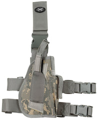 Holster de Picior Tactic AT-digital MFH - Pentru Dreptaci, 2 Curele Ajustabile