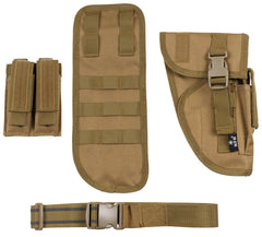 Holster de picior Tactic Coyote MFH - Dreptaci, Molle