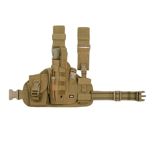 Holster Hip Molle Leg Holster Links Khaki - Control Tactic Maxim