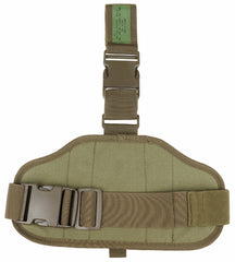 Holster Picior Pistol MOLLE Dreapta Flecktarn MFH - Pentru Dreptaci, Bucle MOLLE