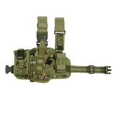 Holster Picior Stânga Hip Molle Digital Camo - Acces Rapid și Sigur