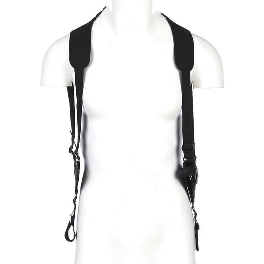 Holster Umăr Predator Negru - Pregătit pentru Orice Misiune