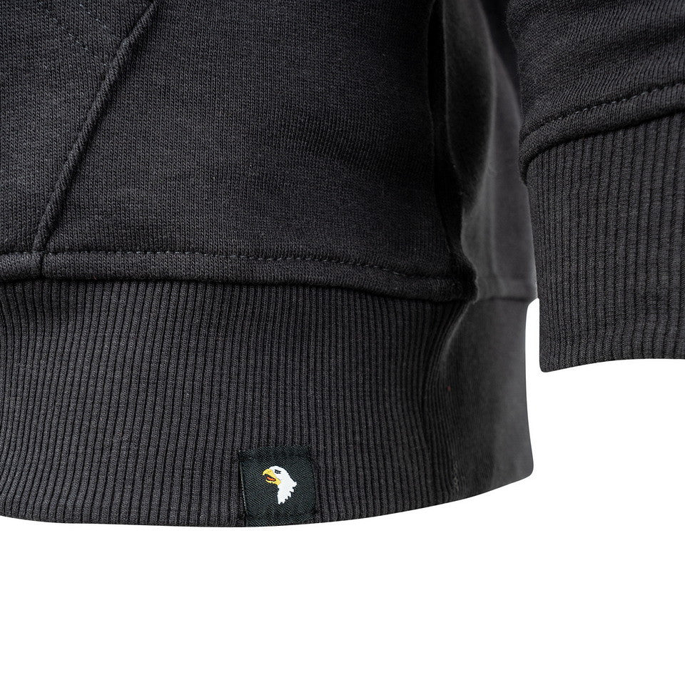 Hoodie 101st Airborne Eagle Dark Grey Design Clasic - Spirit de Luptă Iconic