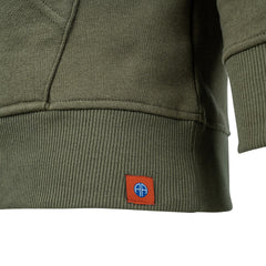 Hoodie 82nd Airborne Division Verde Unisex - Onorează Elita, Domini Confortul