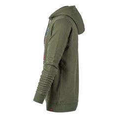 Hoodie 82nd Airborne Division Verde Unisex - Onorează Elita, Domini Confortul