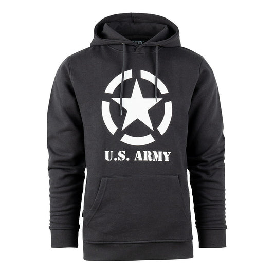 Hoodie Allied Star Dark Grey - Confort Tactic. Spirit de Luptă.