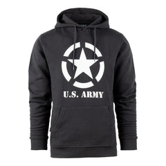 Hoodie Allied Star Dark Grey - Confort Tactic. Spirit de Luptă.