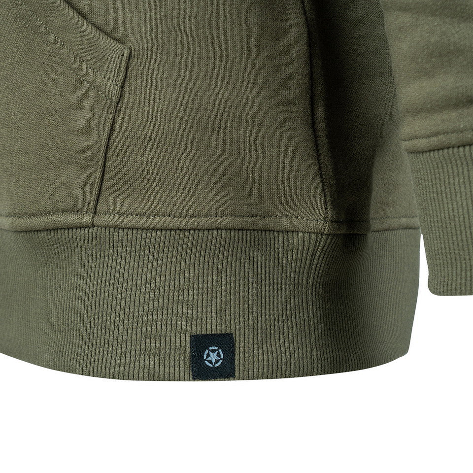 Hoodie Allied Star Groen - Spirit de Luptă Autentic
