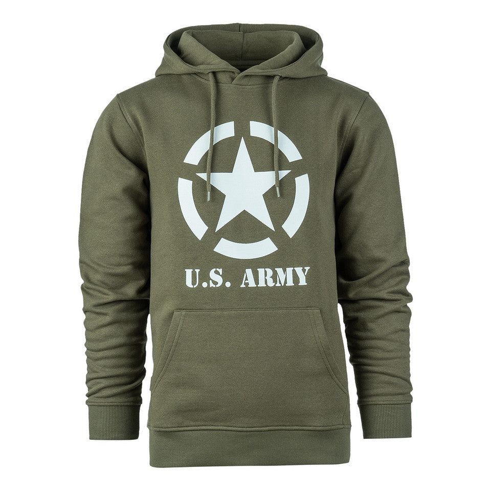Hoodie Allied Star Groen - Spirit de Luptă Autentic