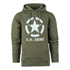 Hoodie Allied Star Groen - Spirit de Luptă Autentic
