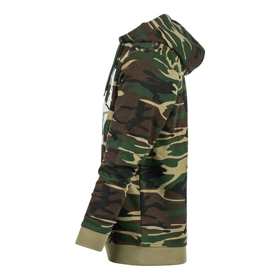 Hoodie Allied Star-Punisher camo Woodland - Rezistență și Confort Tactic