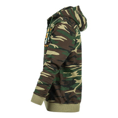 Hoodie cu Fermoar 101st Airborne Eagle Camo Woodland Military-Shop - Rezistență & Stil Tactic