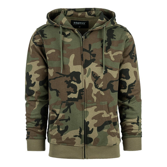 Hoodie cu Rits Gen.2 USA Woodland - Rezistență și Confort Tactic