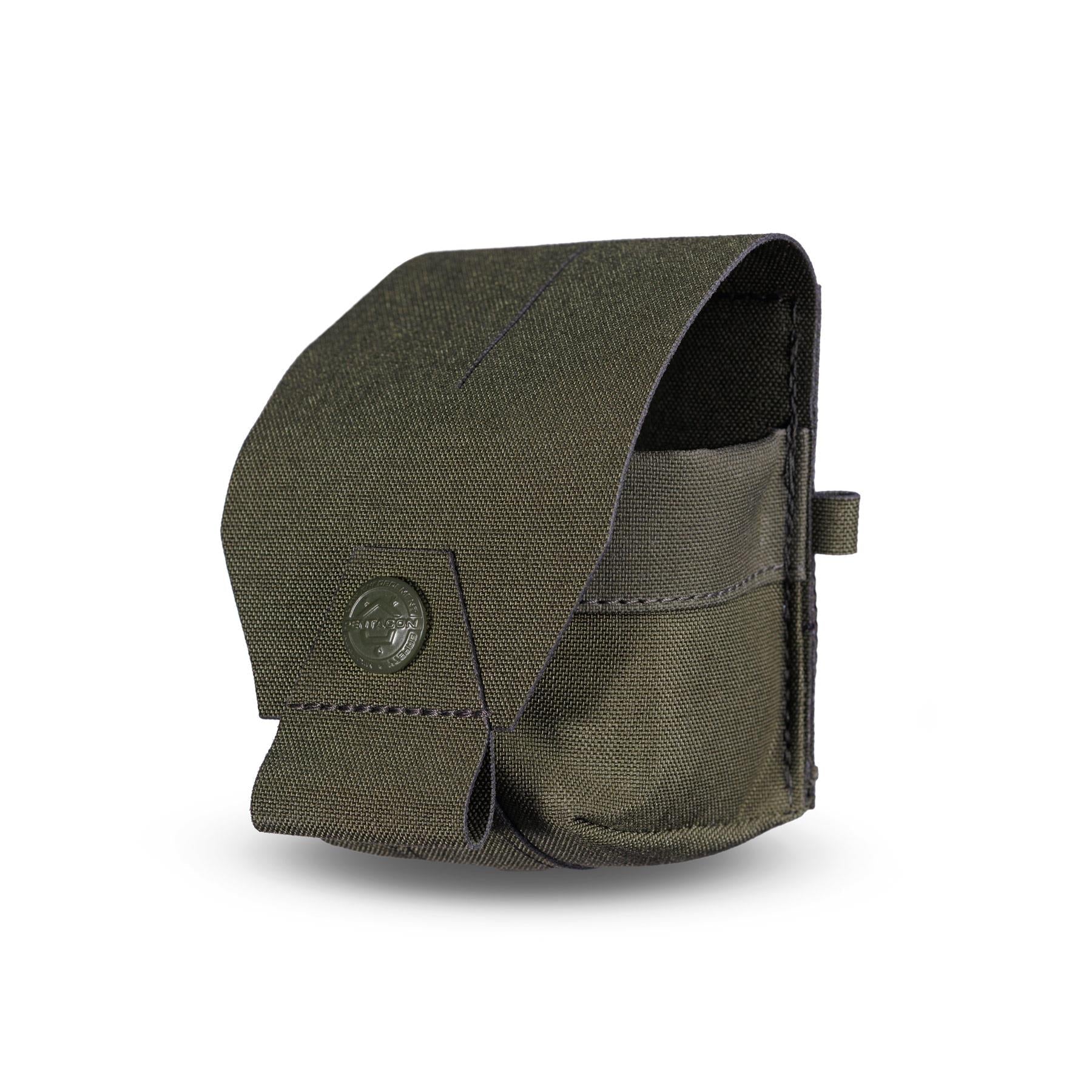 Husa Amina Frag Grenade Pouch RAL7013 Pentagon Tactical - Siguranță și Acces Rapid în Teren