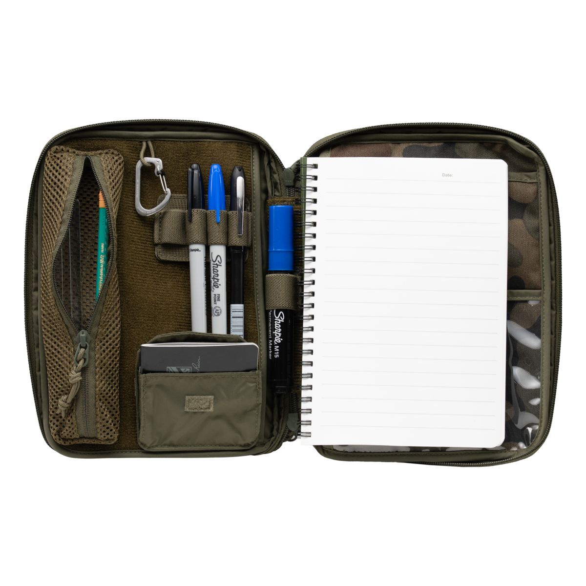 Husă Caiet A5 Helikon-Tex Cordura 210D PL Woodland