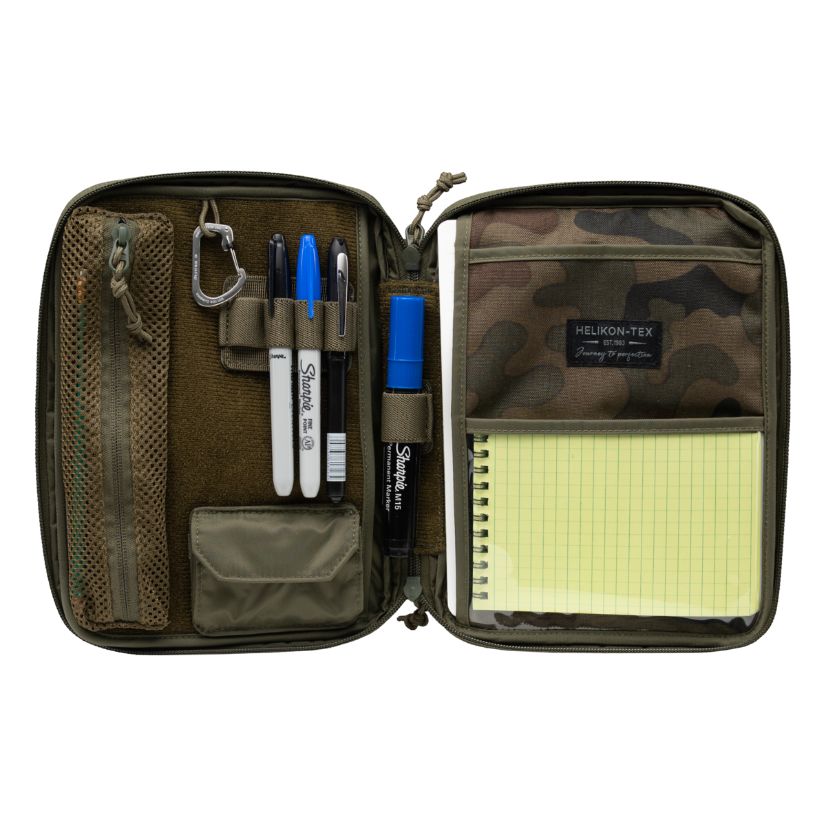 Husă Caiet A5 Helikon-Tex Cordura 210D PL Woodland