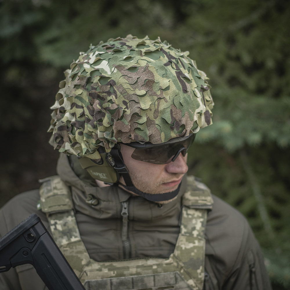Husa Cască M-Tac Vilha - Multicam, Rezistență Superioară