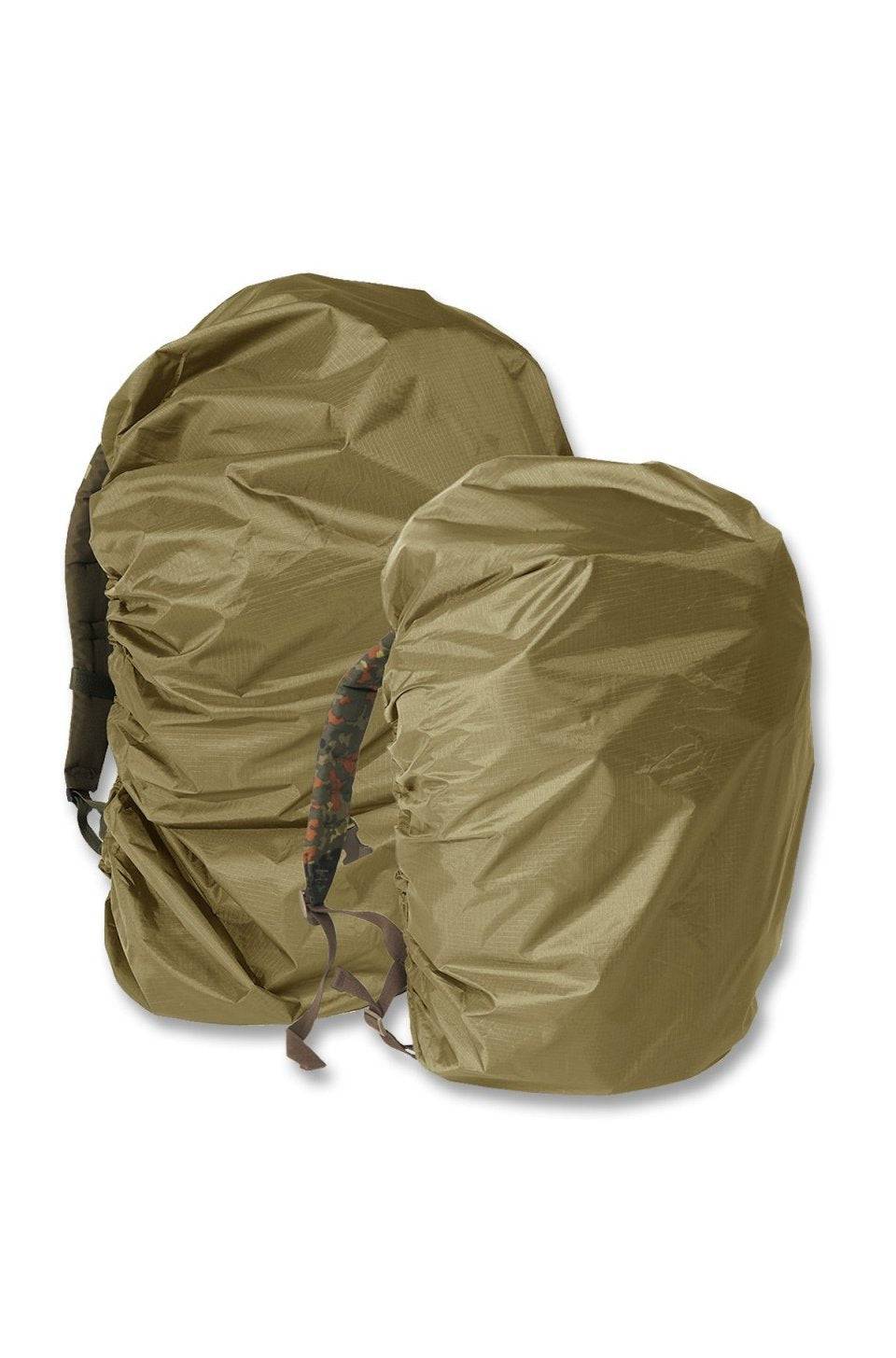 Husă de Ploaie pentru Rucsac Mil-Tec BW – Până la 130 L, Poliester, Coyote