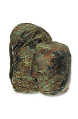 Husă de Ploaie pentru Rucsac Mil-Tec BW – Până la 80 L, Poliester, Flecktarn