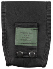 Husă Etui Cătușe Negru MFH - 100% Nylon, Prindere Centură