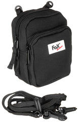 Husă Foto Neopren Negru FoxOutdoor - Curea detașabilă, Prindere centură