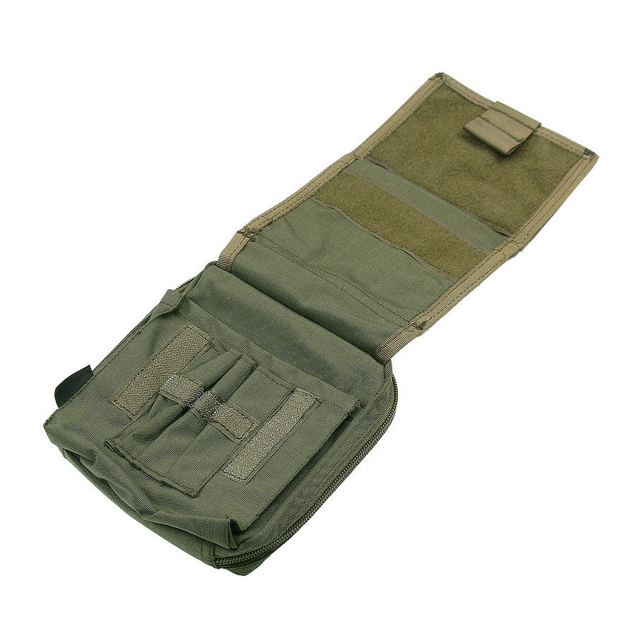 Husă Hartă Map Pouch Contractor Cordura Verde - Orientare Sigură în Orice Misiune