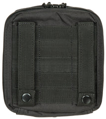 Husă Hartă MOLLE Negru MFH - Detașabilă, Compartiment Transparent