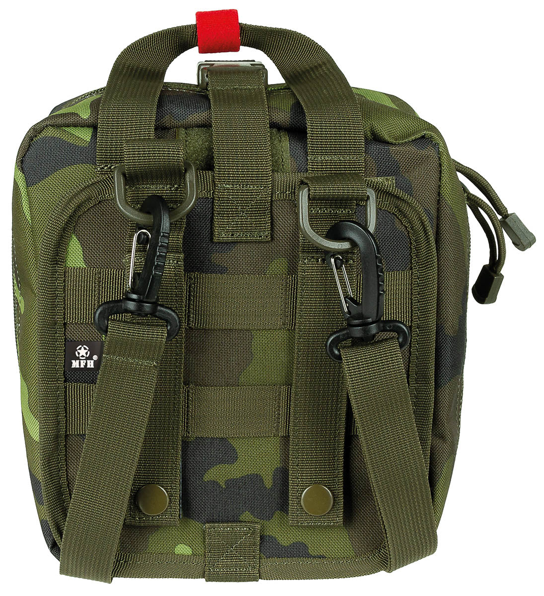 Husă IFAK MOLLE M95 CZ Camo MFH - Placă MOLLE Detașabilă, Curea Umăr