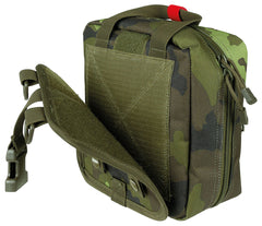 Husă IFAK MOLLE M95 CZ Camo MFH - Placă MOLLE Detașabilă, Curea Umăr
