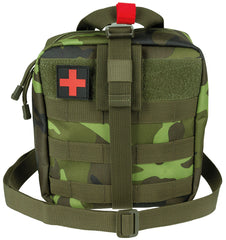 Husă IFAK MOLLE M95 CZ Camo MFH - Placă MOLLE Detașabilă, Curea Umăr