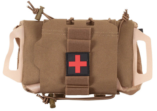 Husă IFAK "Tactical IFAK" Coyote MFH - Acces Rapid, Compatibil MOLLE