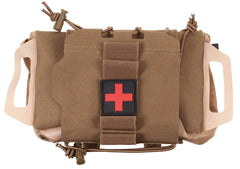 Husă IFAK "Tactical IFAK" Coyote MFH - Acces Rapid, Compatibil MOLLE