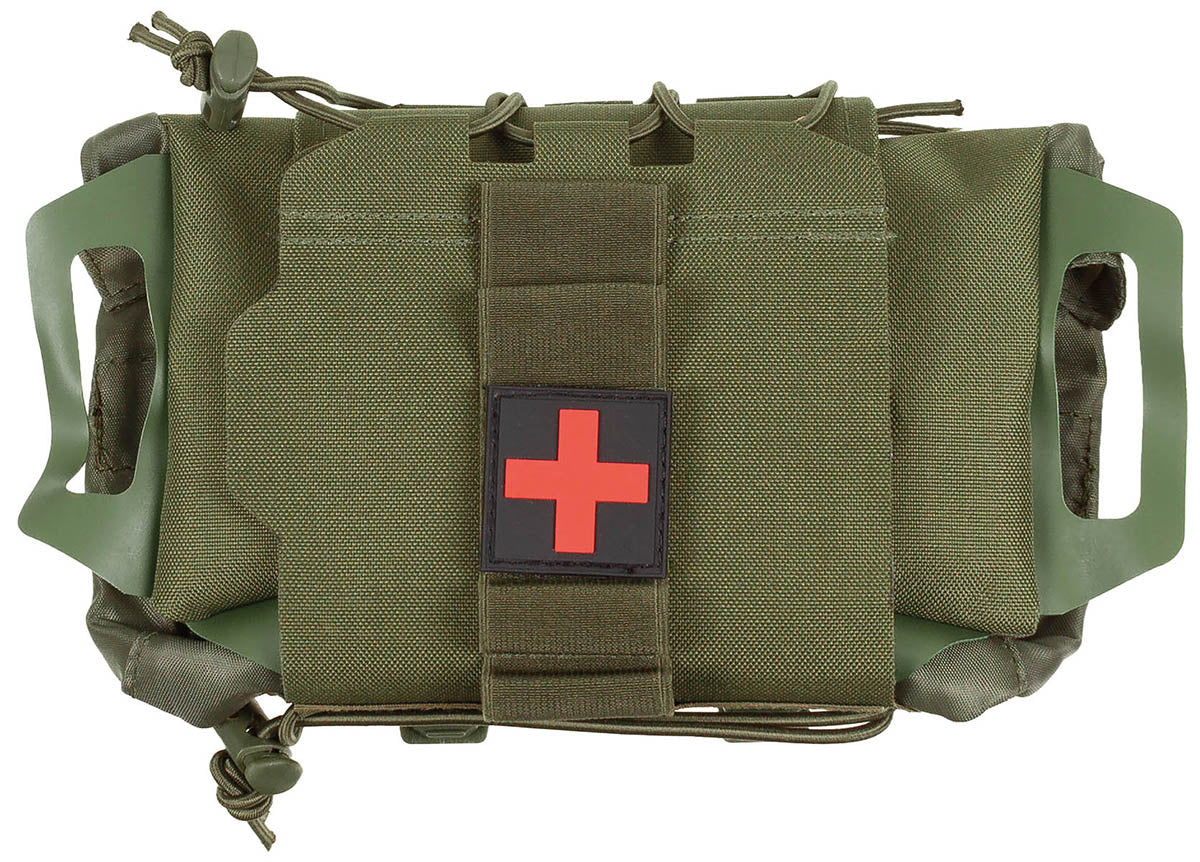 Husă IFAK Tactical IFAK Oliv MFH - Sistem 2-părți, Acces rapid