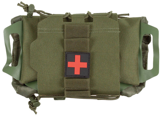 Husă IFAK Tactical IFAK Oliv MFH - Sistem 2-părți, Acces rapid