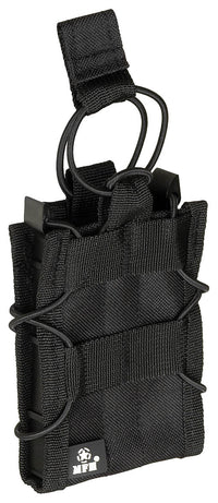 Husă încărcător "Bungee Lock" Negru MFH - Compatibil 5.56, MOLLE