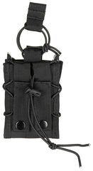 Husă încărcător "Bungee Lock" Negru MFH - Compatibil 5.56, MOLLE