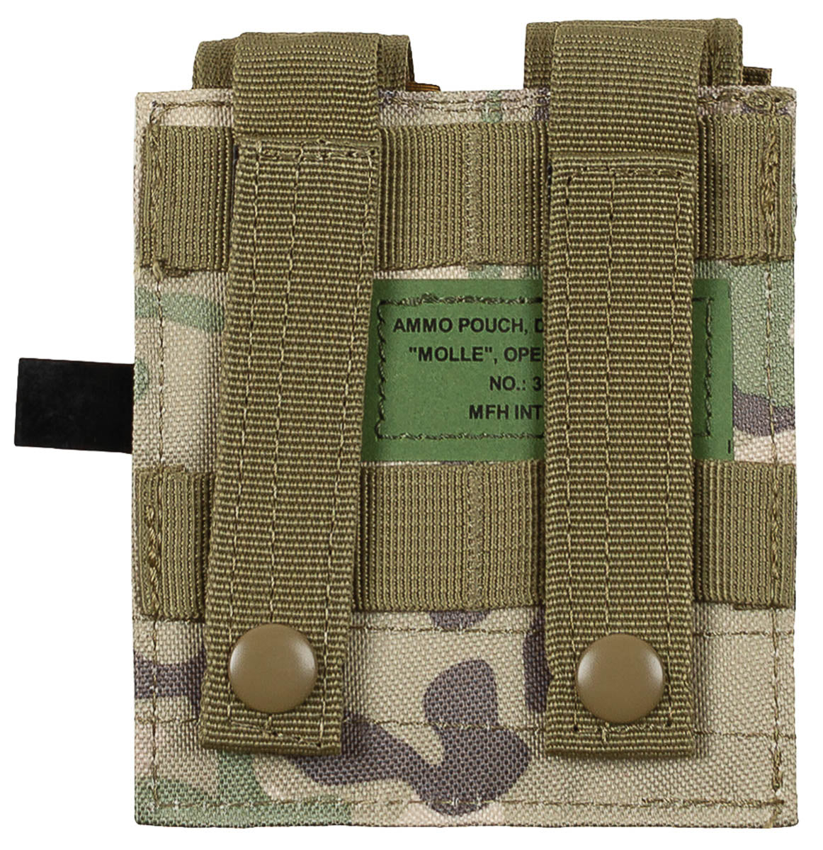 Husă încărcător dublă MOLLE Operation Camo MFH - 100% Poliester, Sistem MOLLE