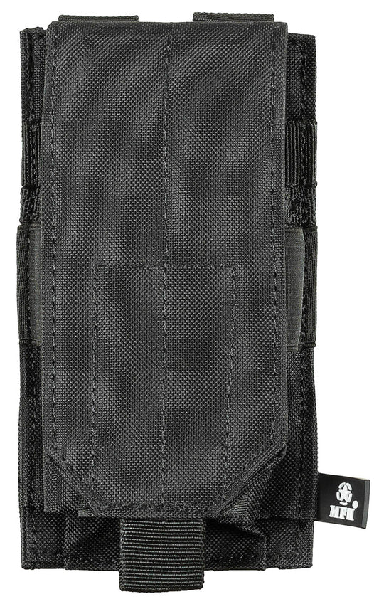 Husă Încărcător Magazintasche Negru MFH - 100% Poliester, 2 Curele MOLLE