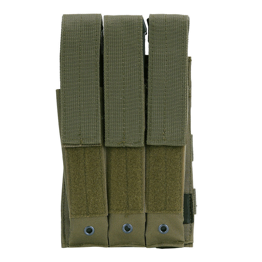 Husă Magazie Molle Triple Verde - Pregătire Completă, Acțiune Rapidă