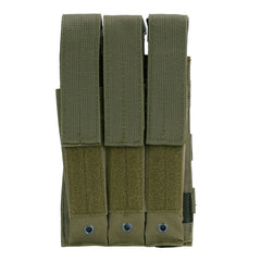 Husă Magazie Molle Triple Verde - Pregătire Completă, Acțiune Rapidă