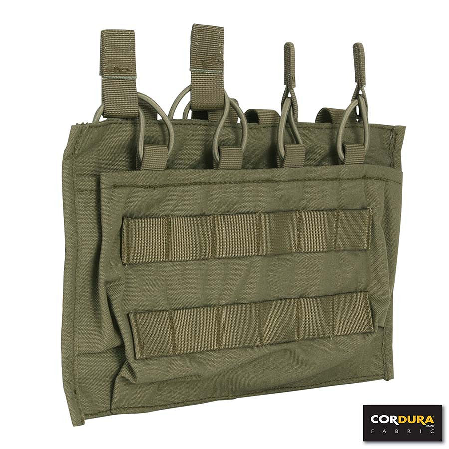 Husă Magazii M4 Pouch Verde - Retenție Sigură & Acces Rapid