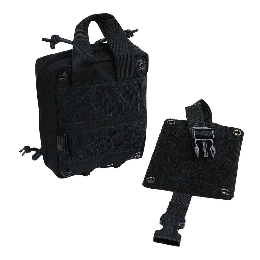 Husă Medicală TF-2215 Medic Pouch Large Negru - Acces Rapid în Urgențe