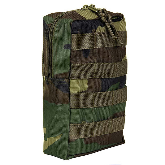 Husă MOLLE Upright Woodland - Organizare Verticală Esențială