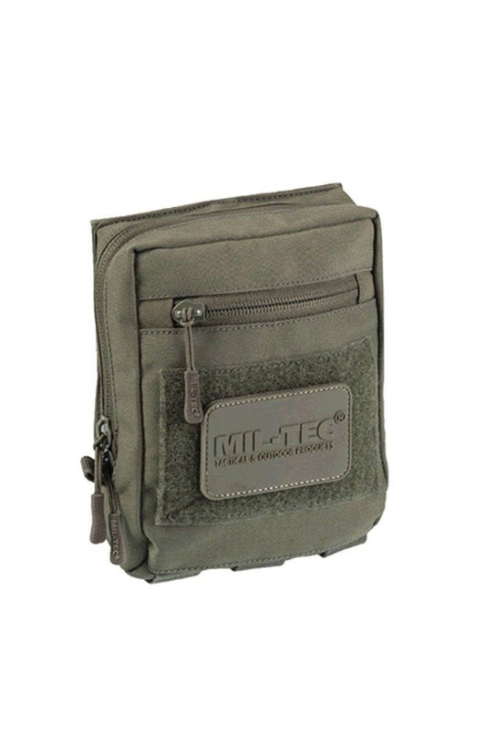 Husă Multifuncțională Mil-Tec Hook & Loop – 15 x 5,5 x 17,5 cm, Oliv