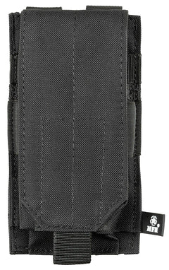 Husă Încărcător Magazintasche Negru MFH - 100% Poliester, 2 Curele MOLLE