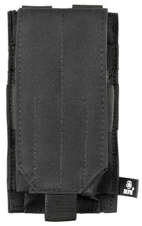 Husă Încărcător Magazintasche Negru MFH - 100% Poliester, 2 Curele MOLLE