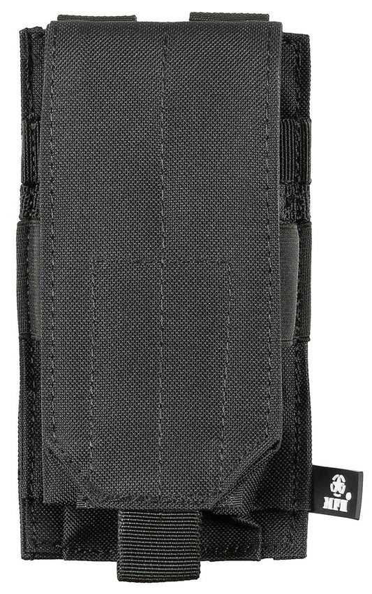 Husă Încărcător Magazintasche Negru MFH - 100% Poliester, 2 Curele MOLLE