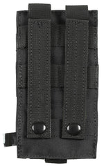 Husă Încărcător Magazintasche Negru MFH - 100% Poliester, 2 Curele MOLLE