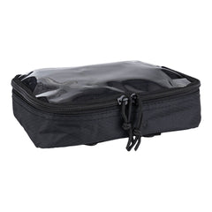 Husă Organizatoare Hexagon Transparent Medie Negru 101INC - Organizare Vizibilă și Acces Rapid